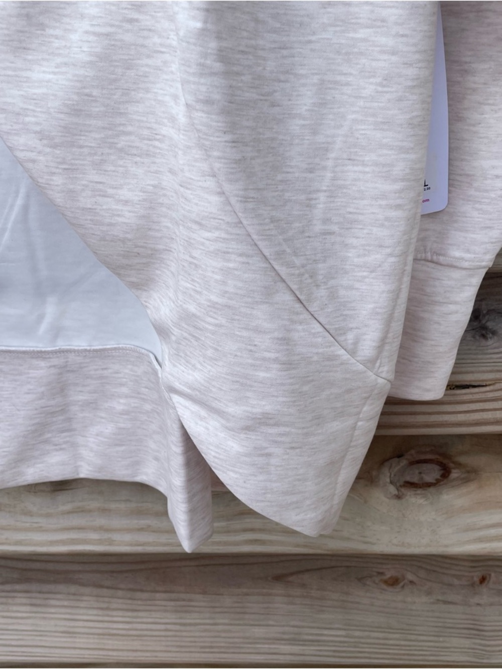 Yogalicious Heather Crystal Gray Scuba London Open Cardigan Women M & L NWT - Picture 2 of 16